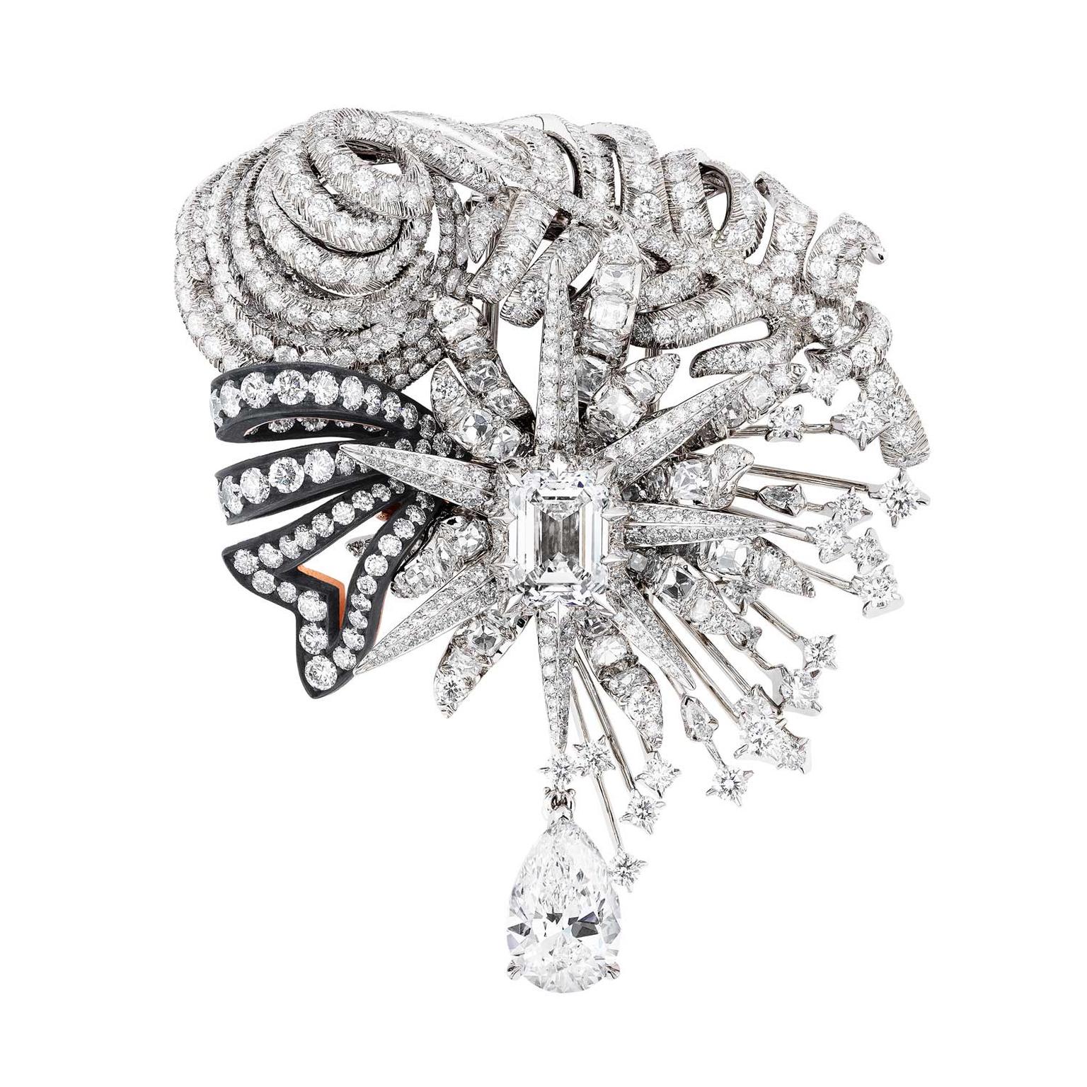 Dior Versailles Salon d Apollon diamond brooch Dior The