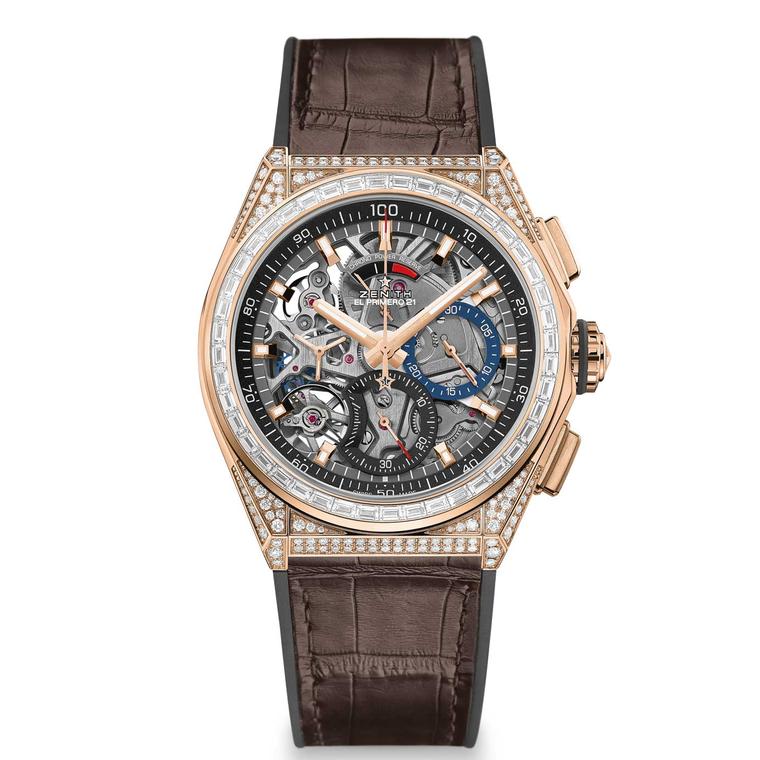 Zenith Defy El Primero High Jewelry diamond watch