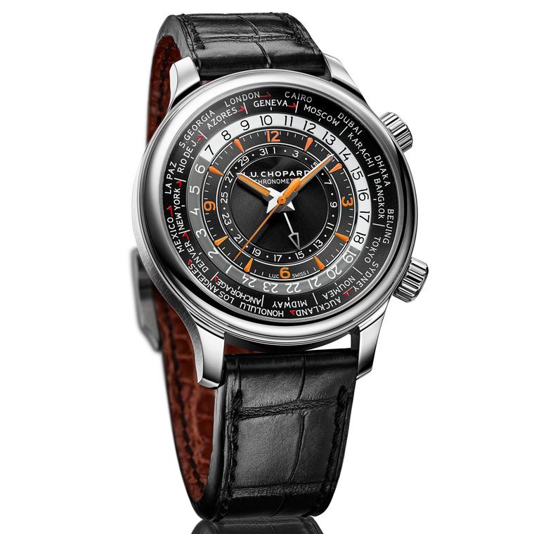 Chopard L.U.C Time Traveler One watch in steel