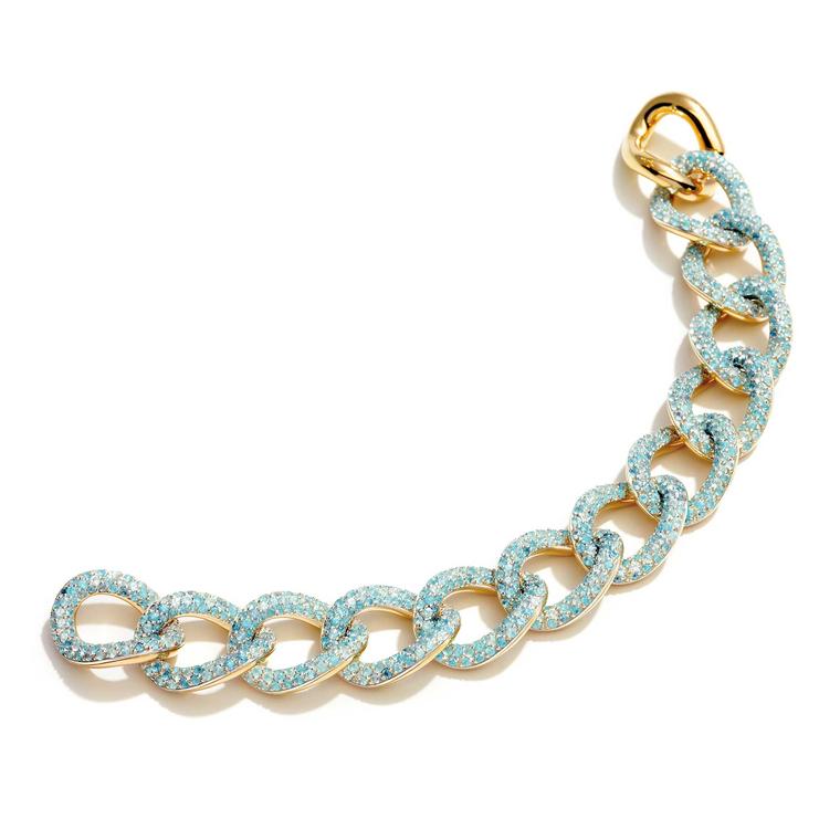 Pomellato Tango Paraiba tourmaline bracelet