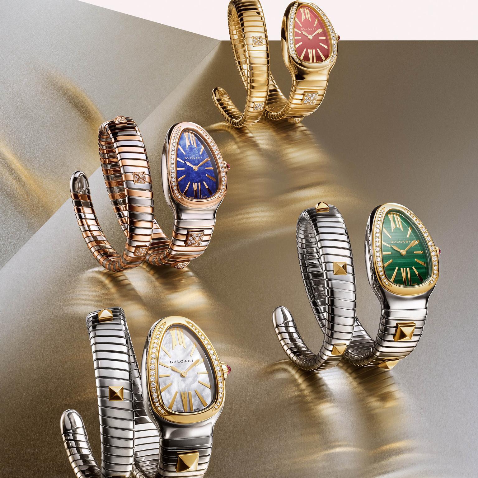 Serpenti Tubogas wtaches by Bvlgari