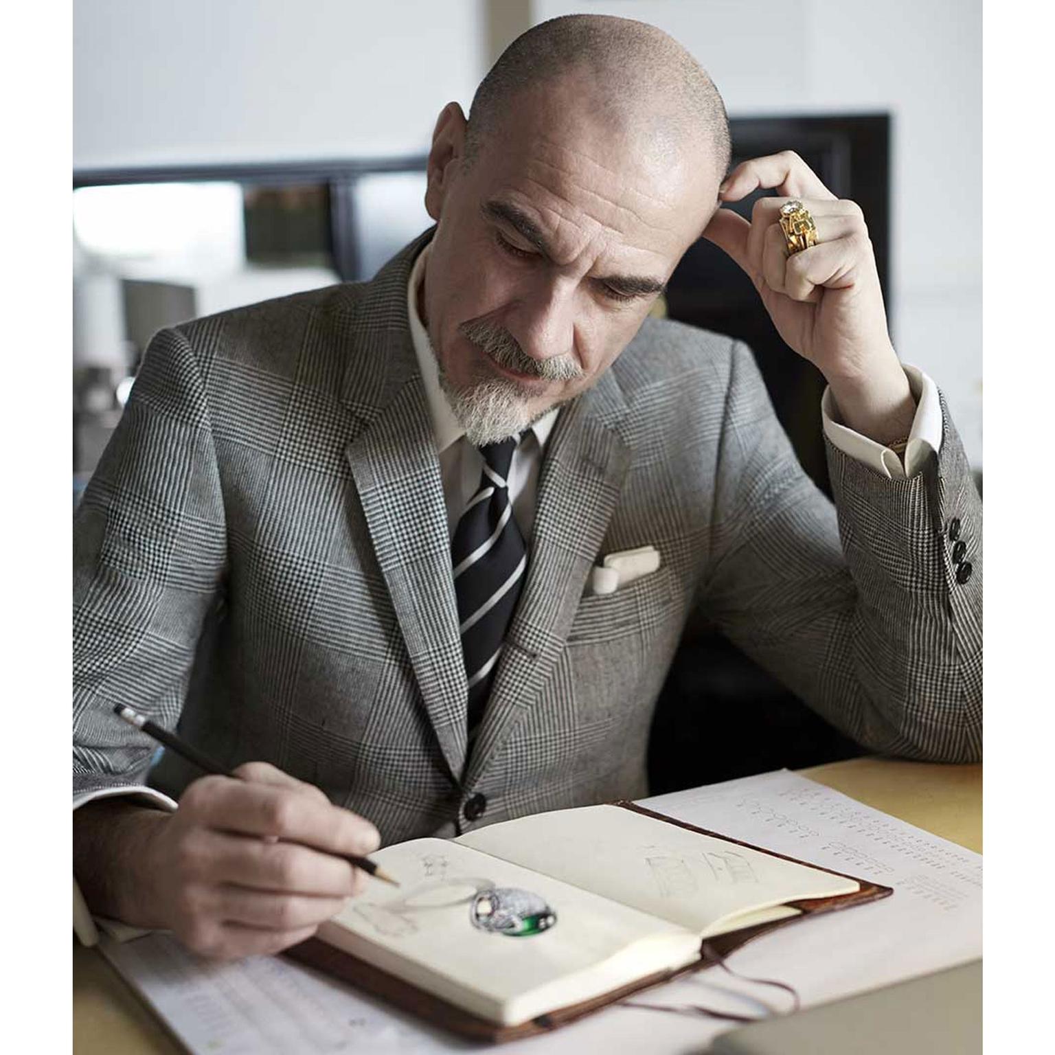 Giampiero Bodino sketching: a master at work