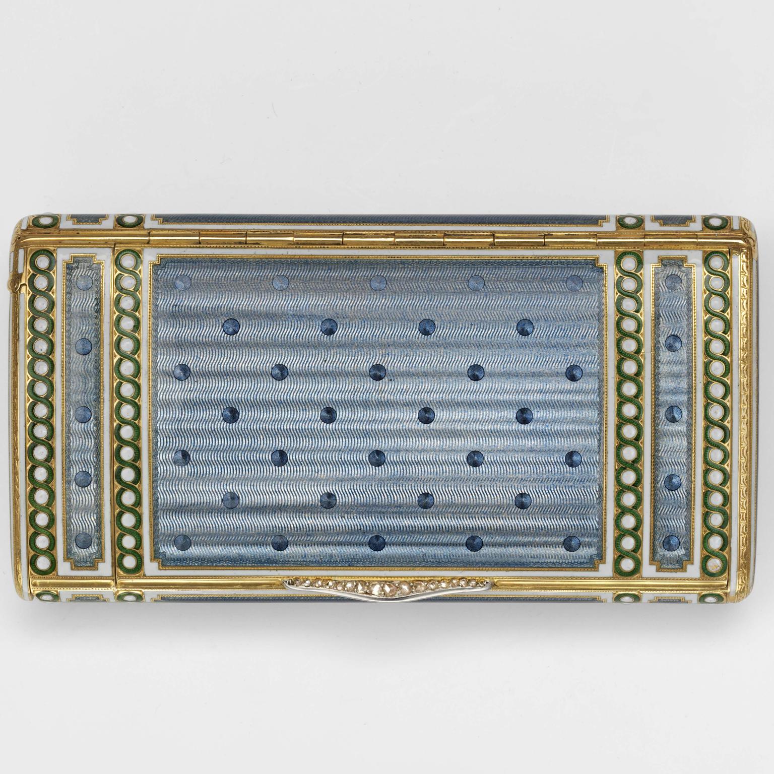 1907 Cartier cigarette case