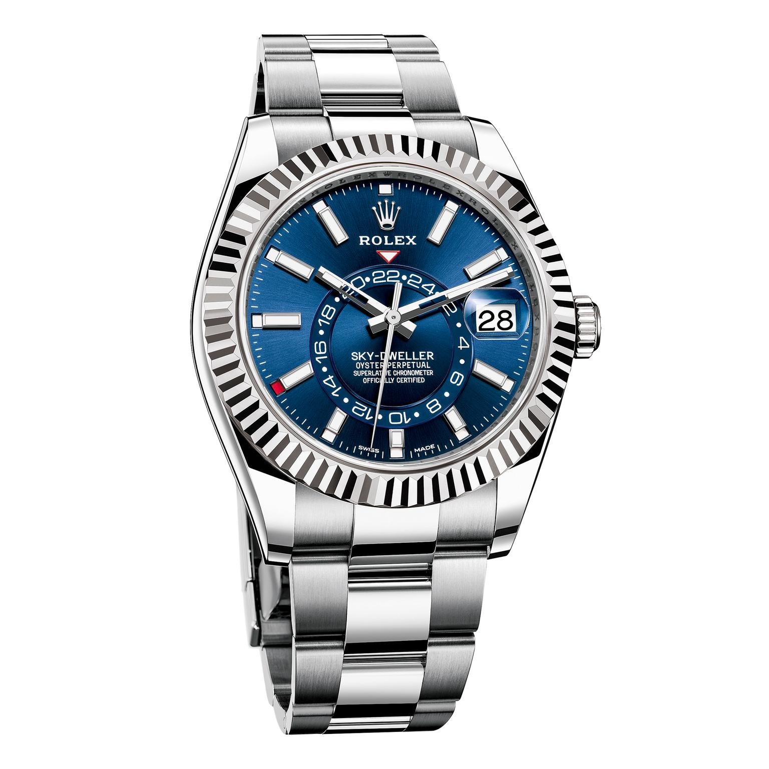 Rolex Sky-Dweller blue model