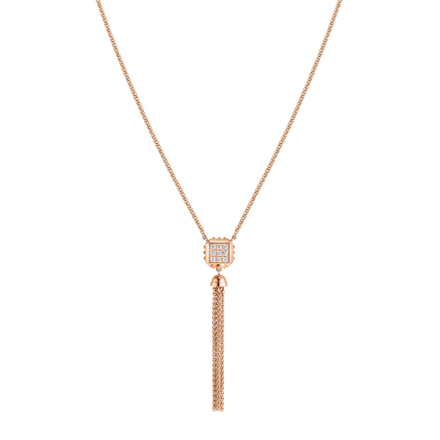 louis vuitton pink necklace