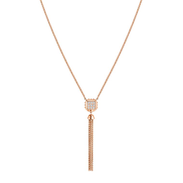 Louis Vuitton Cool Necklace Pendant Golden Pink gold ref.188323 - Joli  Closet