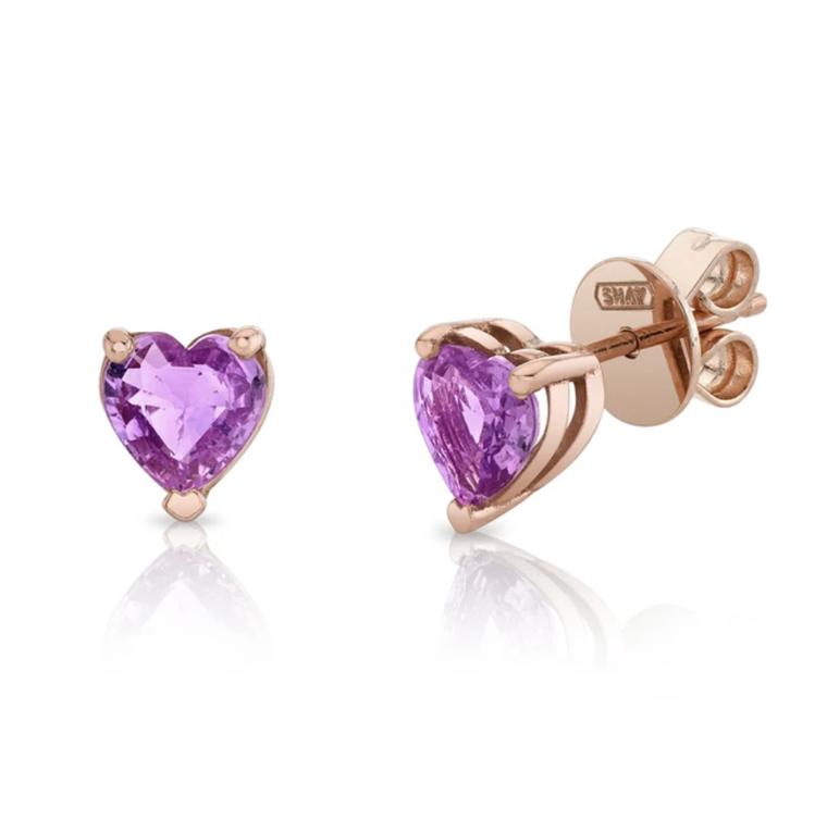 Heart studs by Shay
