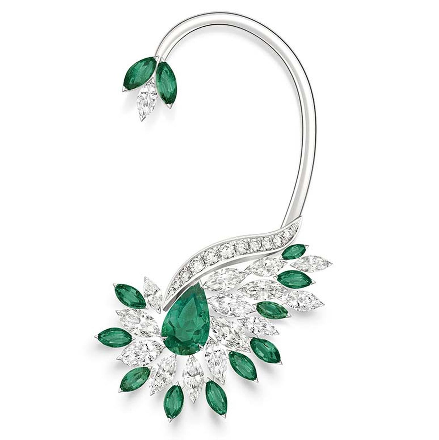 Piaget Golden Oasis Vegetal Laces ear cuff