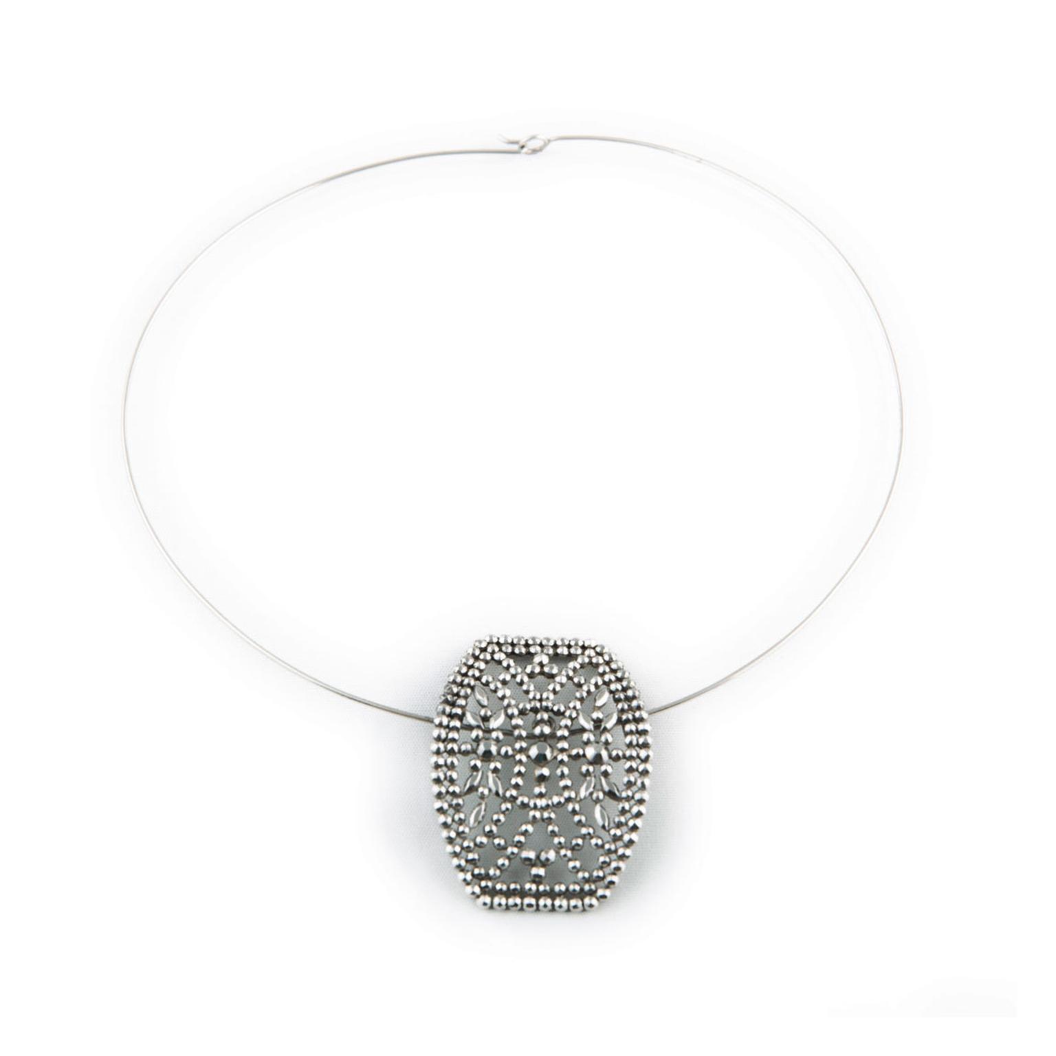Lauriston & Daughters cut-steel choker