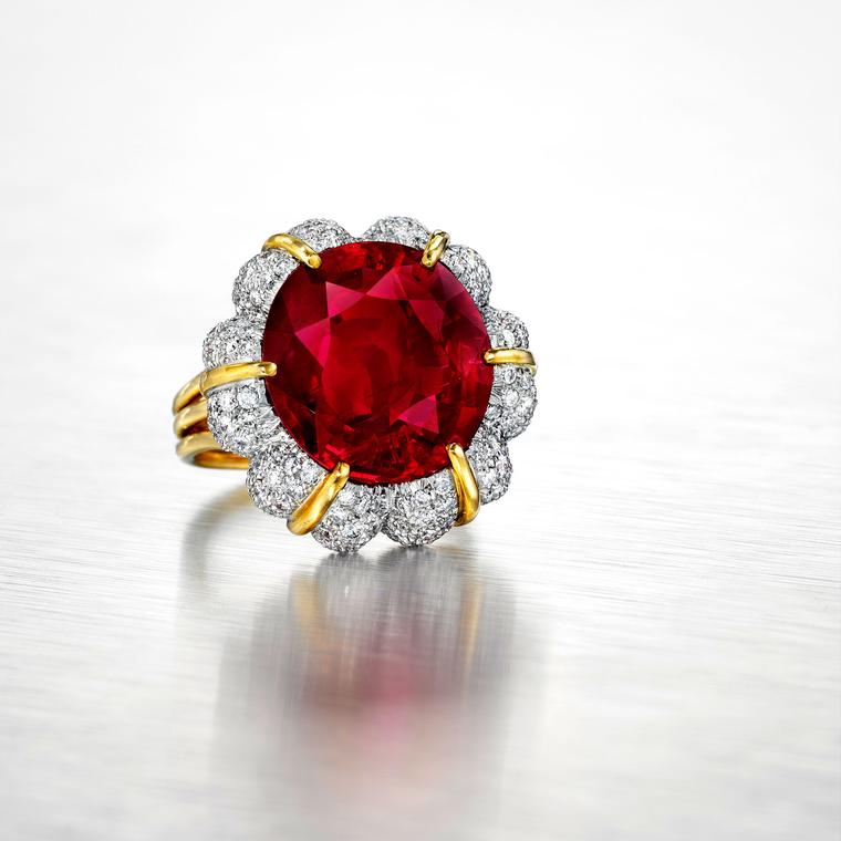 Verdura Jubilee Ruby ring