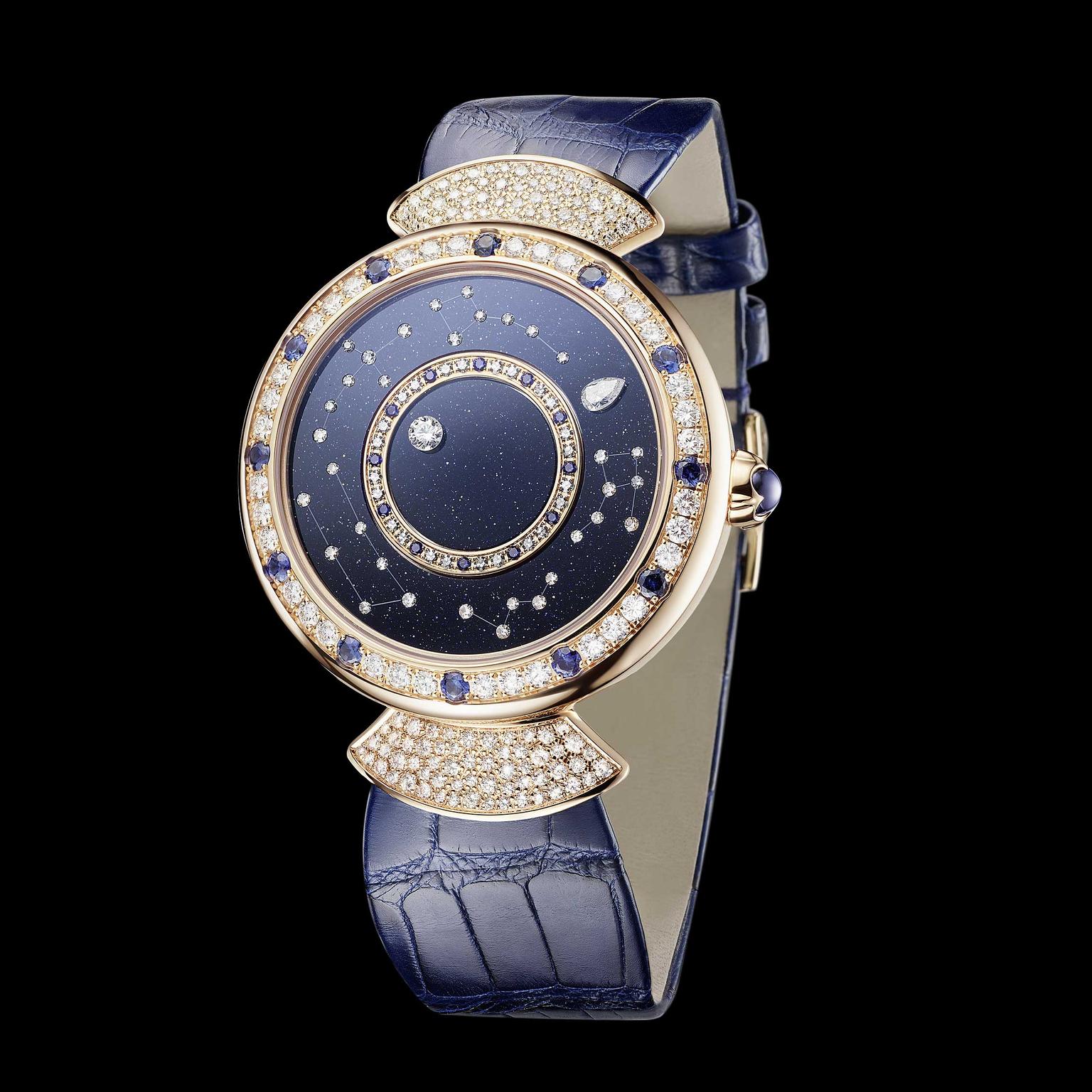 bulgari Divas Dream Roman Nights rose gold watch