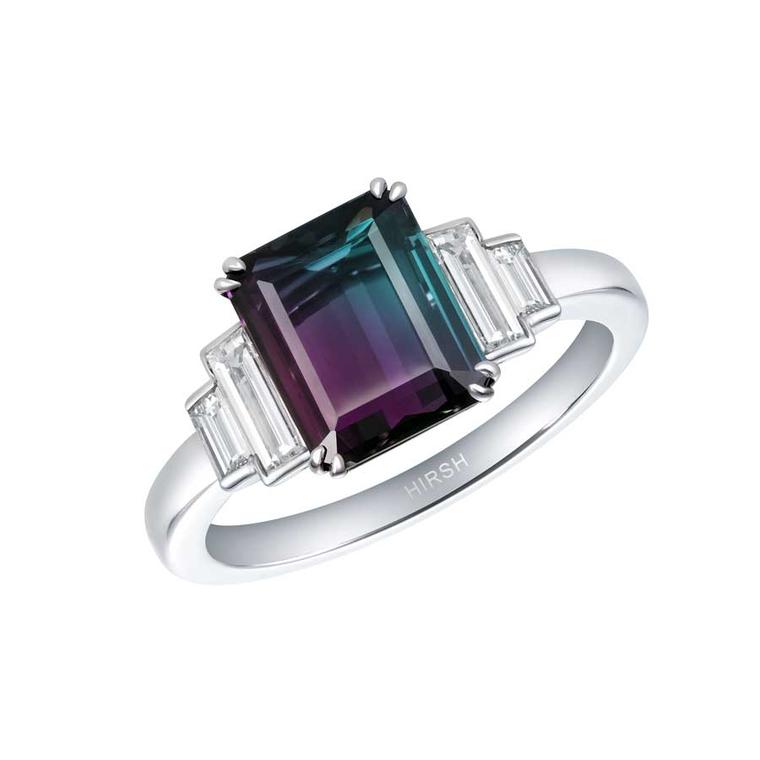 Artemis Alexandrite ring by Hirsh London red