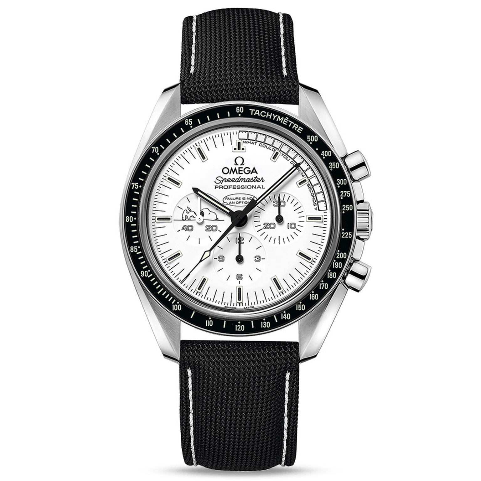 Omega Speedmaster Moonwatch Apollo 13 Silver Snoopy Award