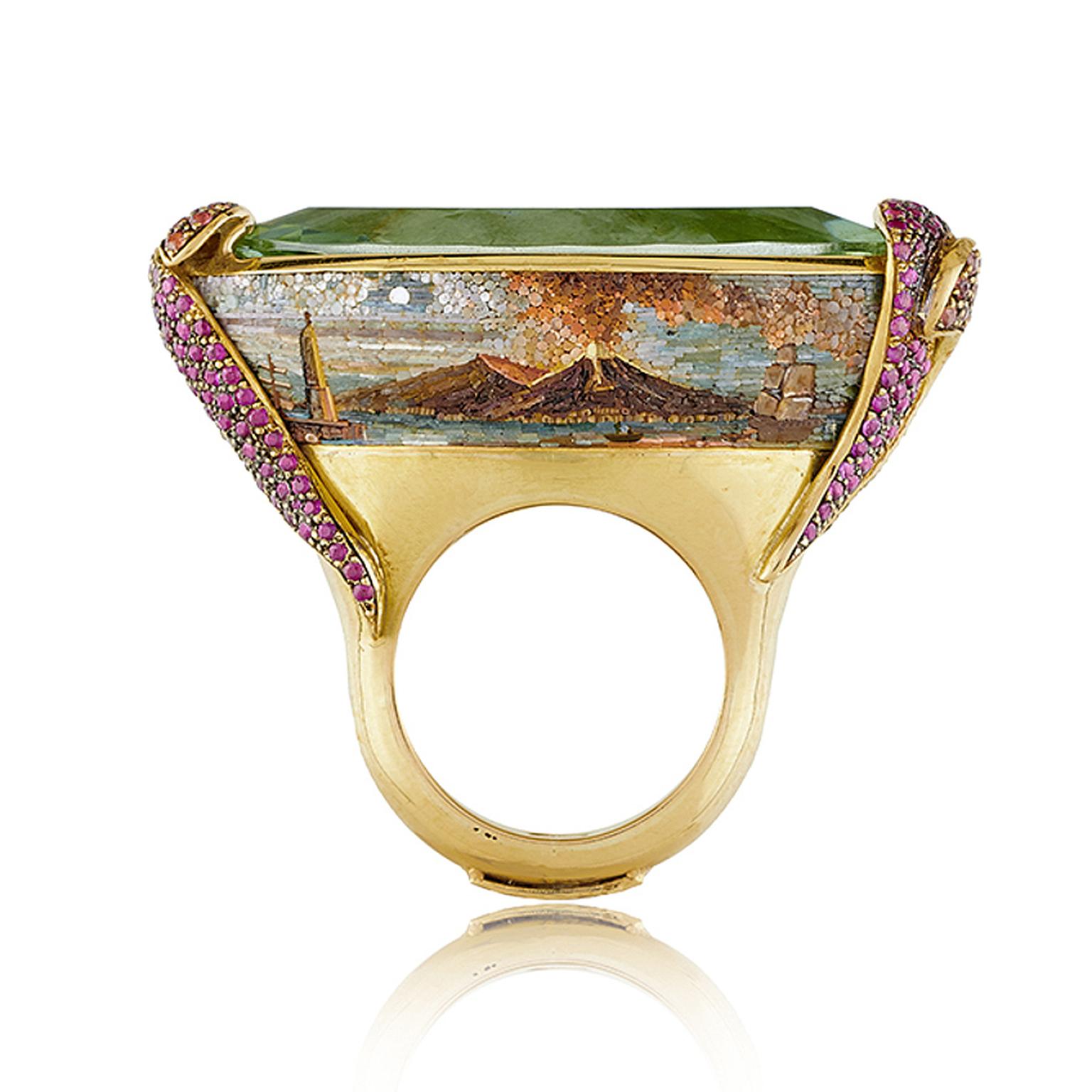 Vesuvio ring by Le Sibille 