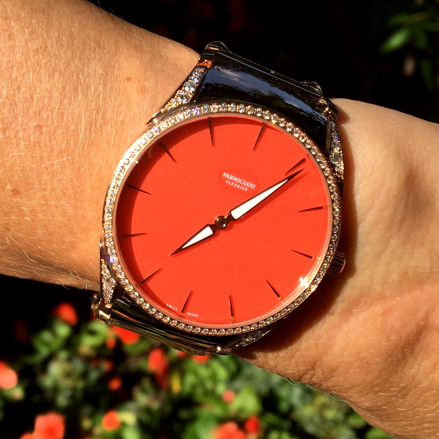 Parmigiani Fleurier Tonda 1950 Poppy in London