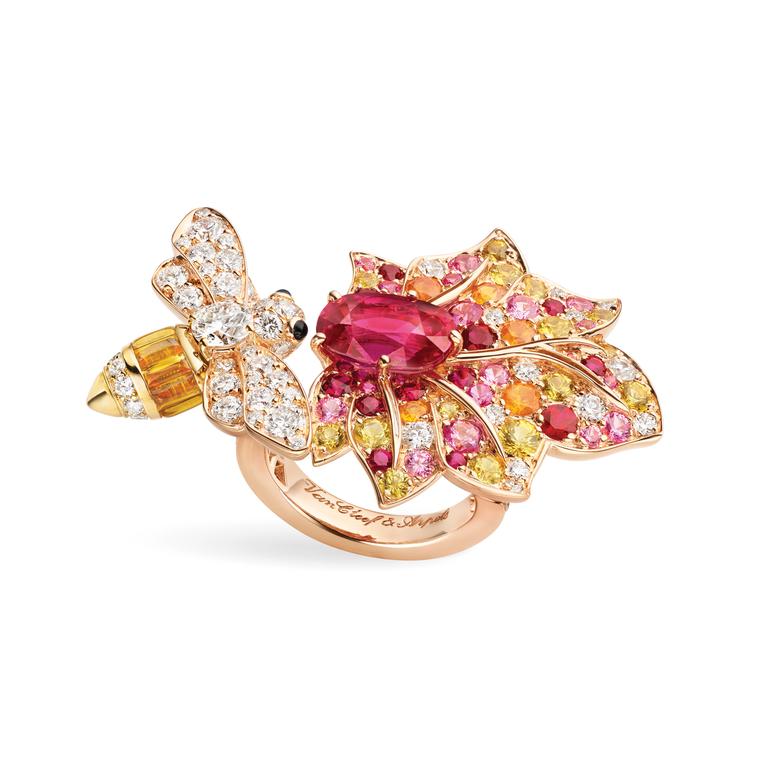 Van Cleef & Arpels Le Secret Believe in Luck Between the Finger ring