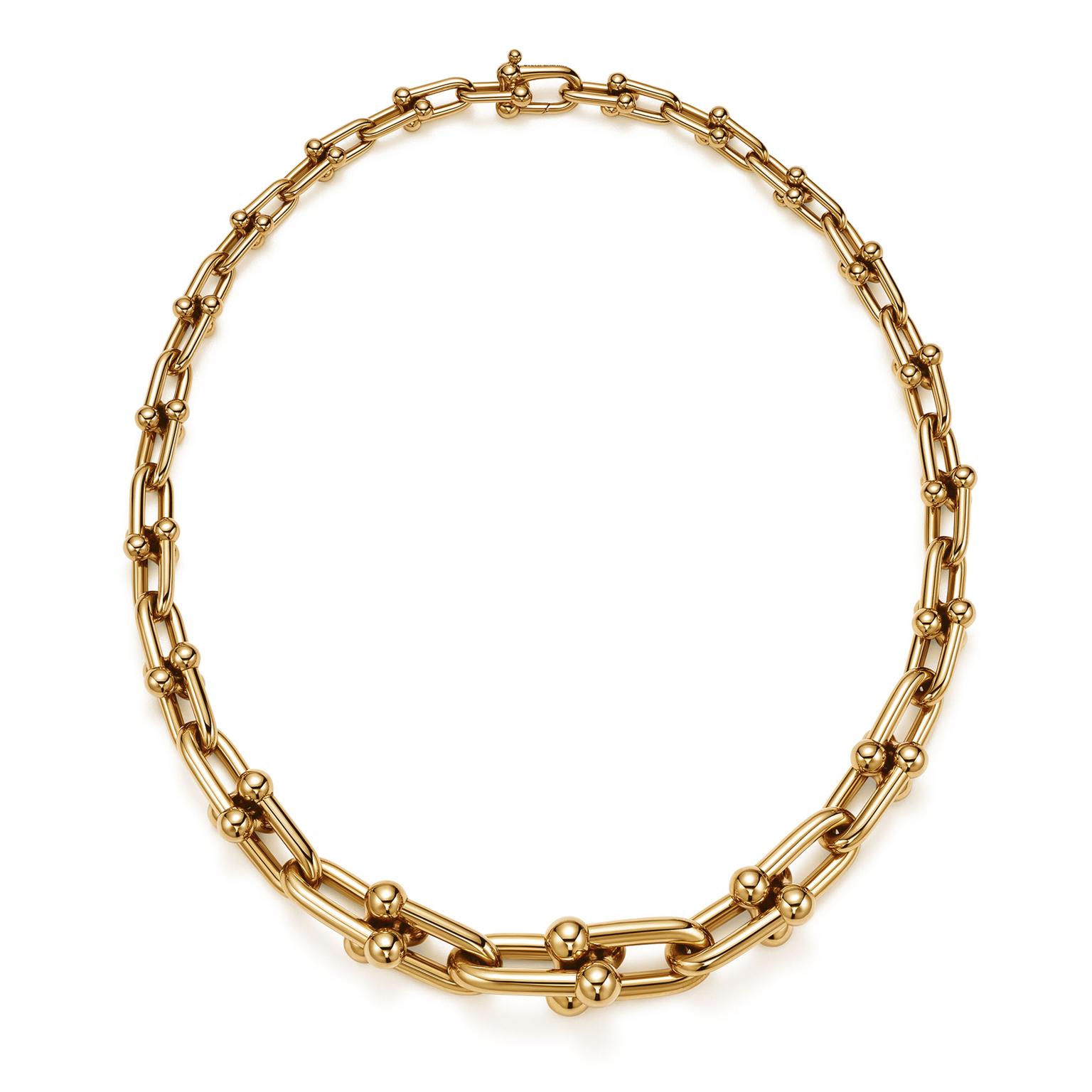 Tiffany City Hardwear gold necklace