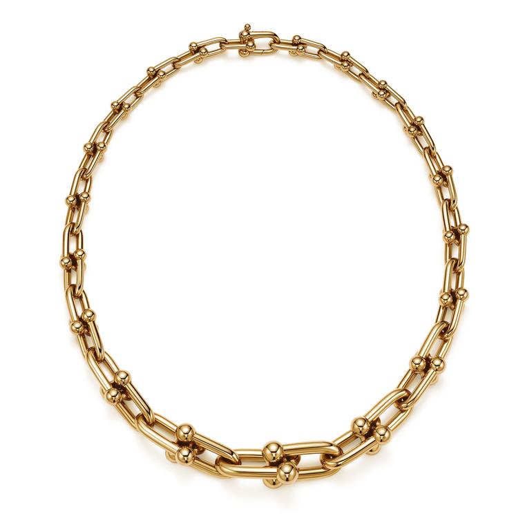 Tiffany City Hardwear gold necklace