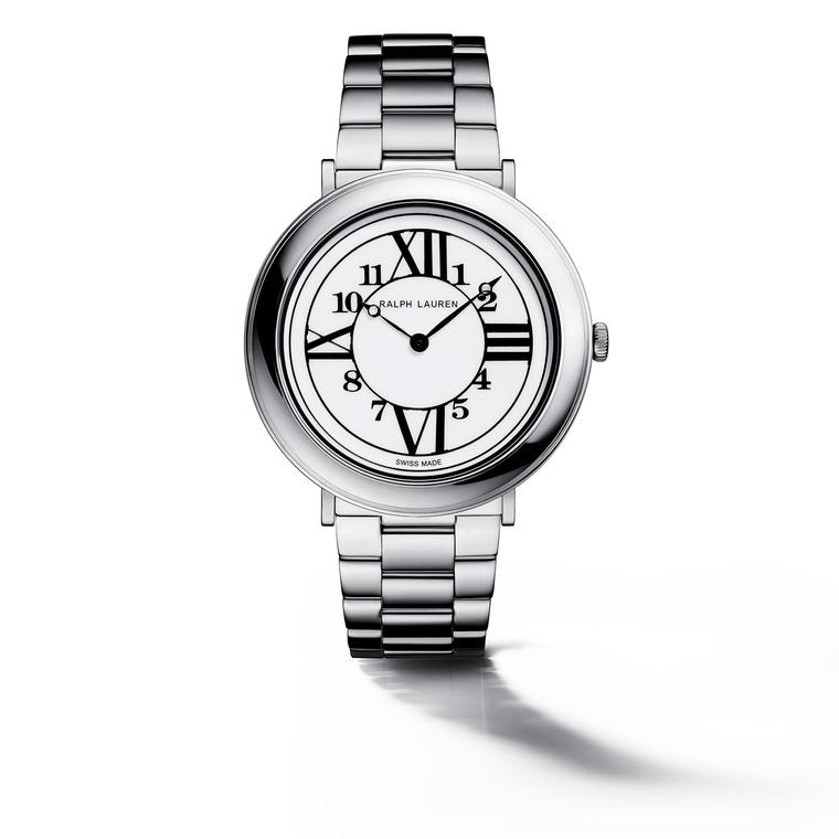 RL888 38mm watch in steel with steel bracelet