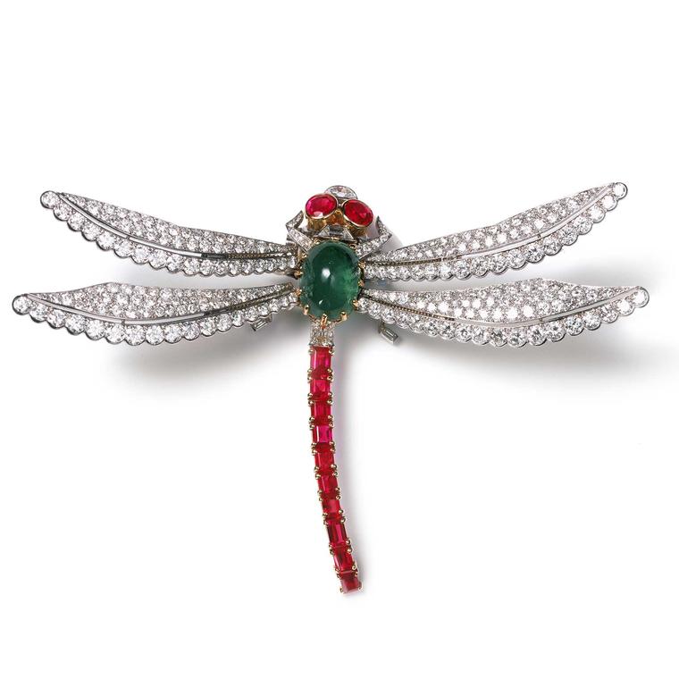 Cartier Collection dragonfly clip brooch dating from 1953
