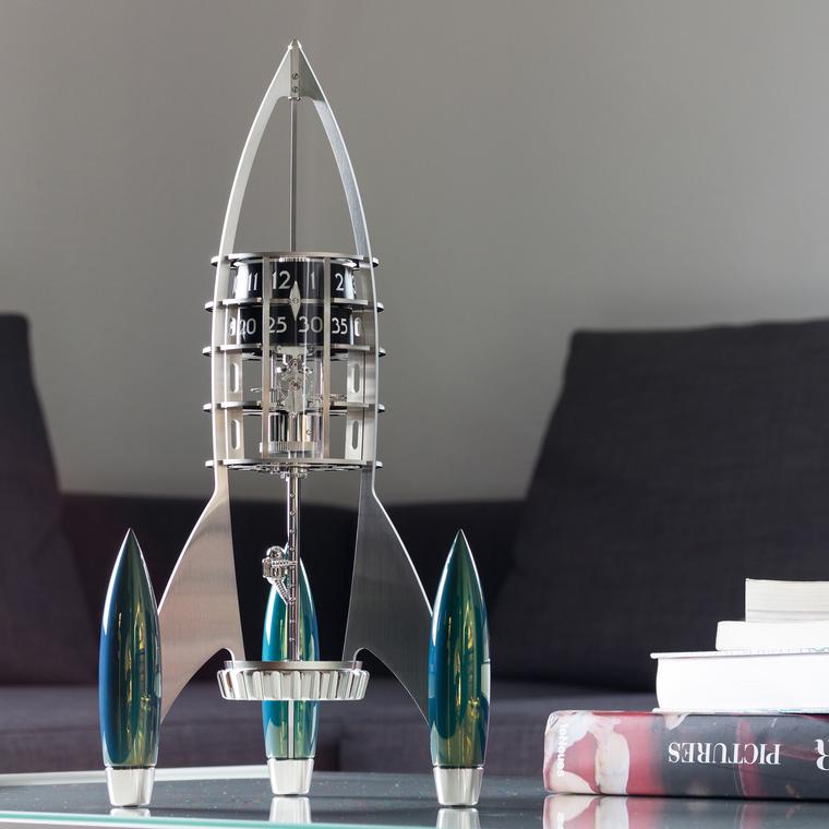 MB&F Destination Moon table clock