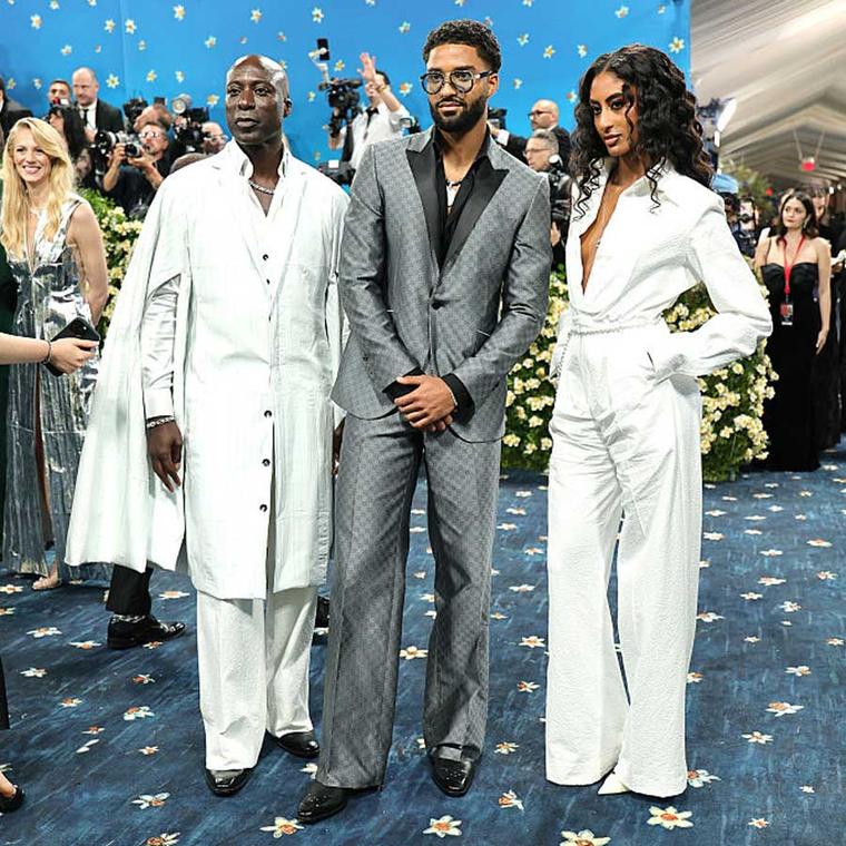 Ozwald, Oscar and Emilia Boateng at Met Gala 2025