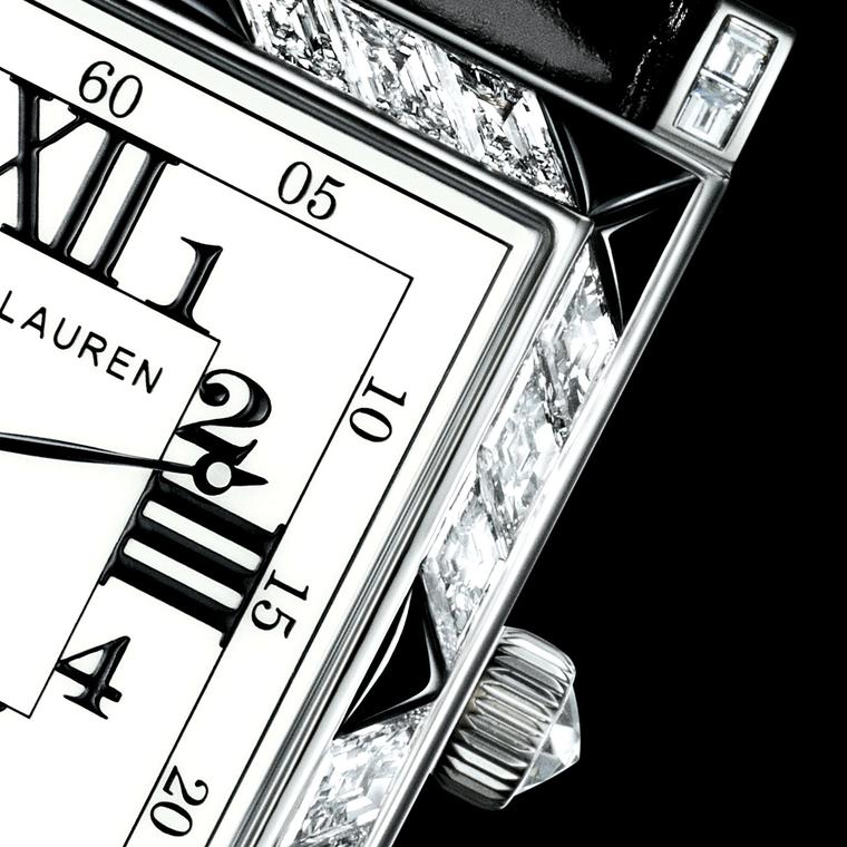 Ralph Lauren 867 Deco Diamond watch dial