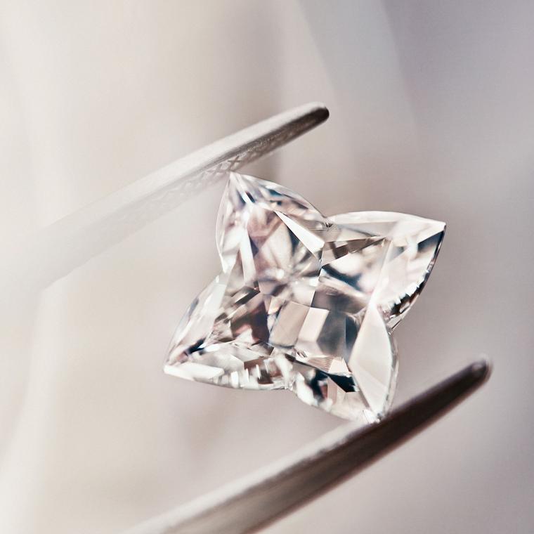 LV diamond cut by Louis Vuitton