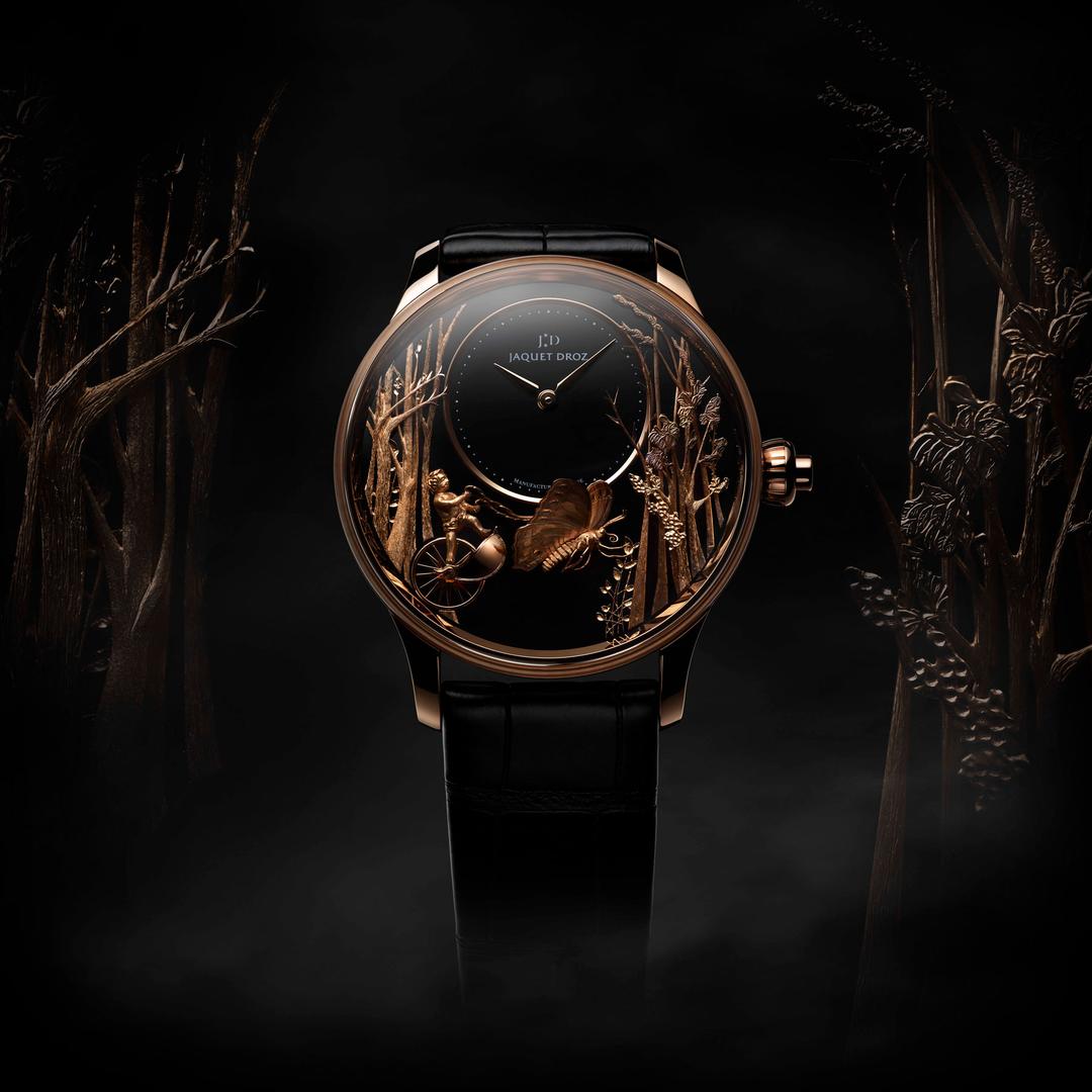 Loving Butterfly Automaton watch | Jaquet Droz | The Jewellery Editor