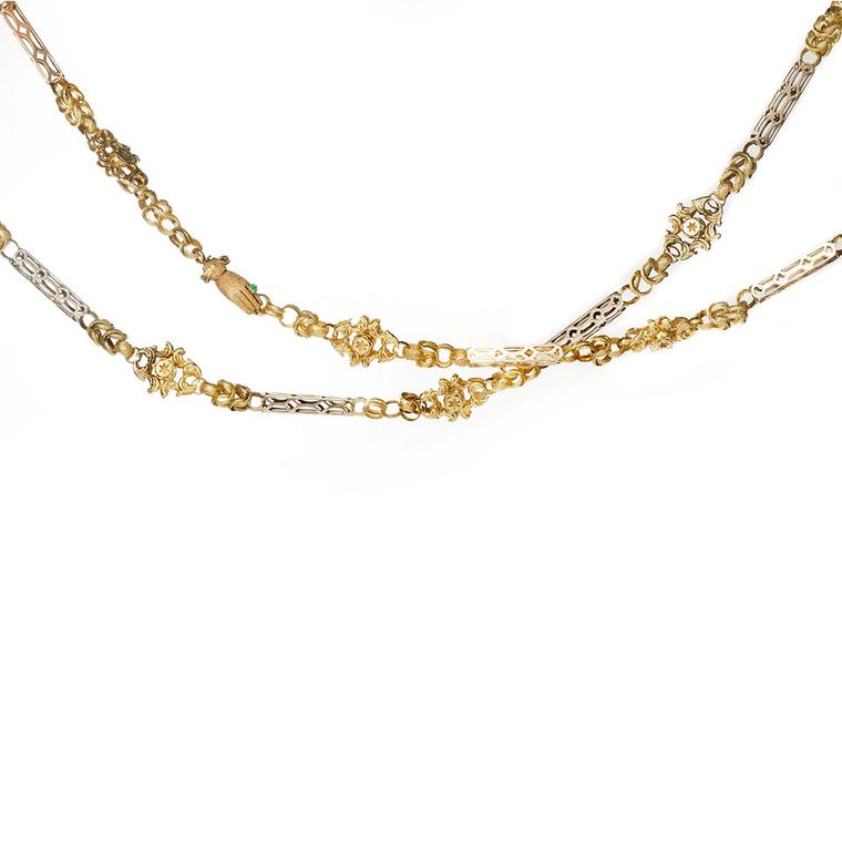 A La Veille Russie gold chain necklace
