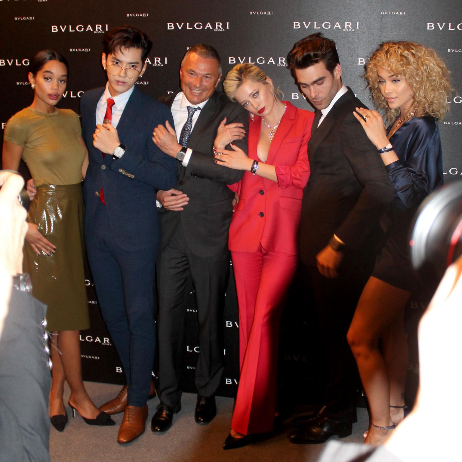 Bulgari celebrity launch party Baselworld 2017