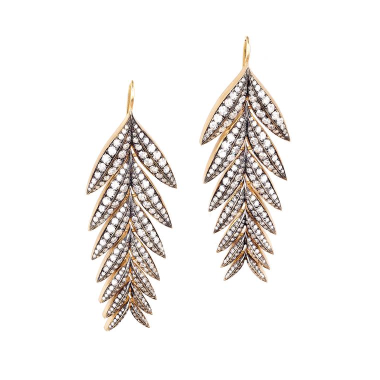 Sylva et Cie dimond earrings