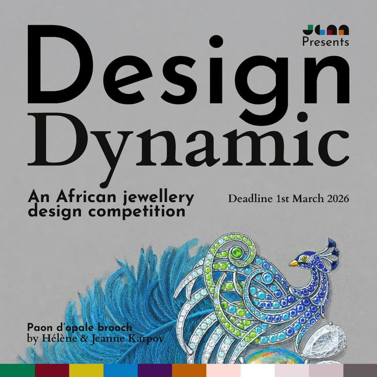 Design Dynamic competition with an illustration of Jeanne & Helene Karpov | Jewelry Design & Gouache Painting