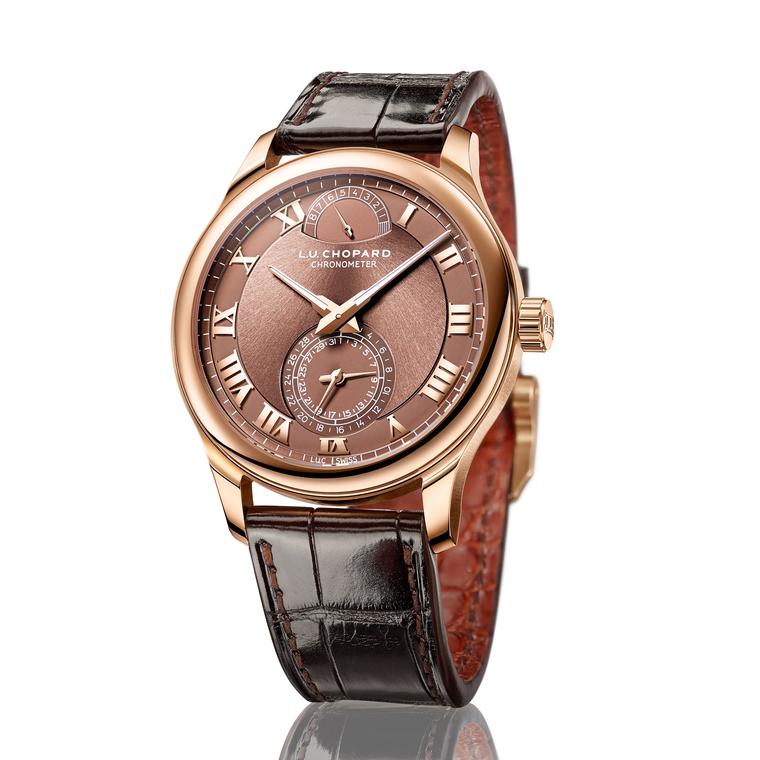 Chopard L.U.C Quattro rose gold watch