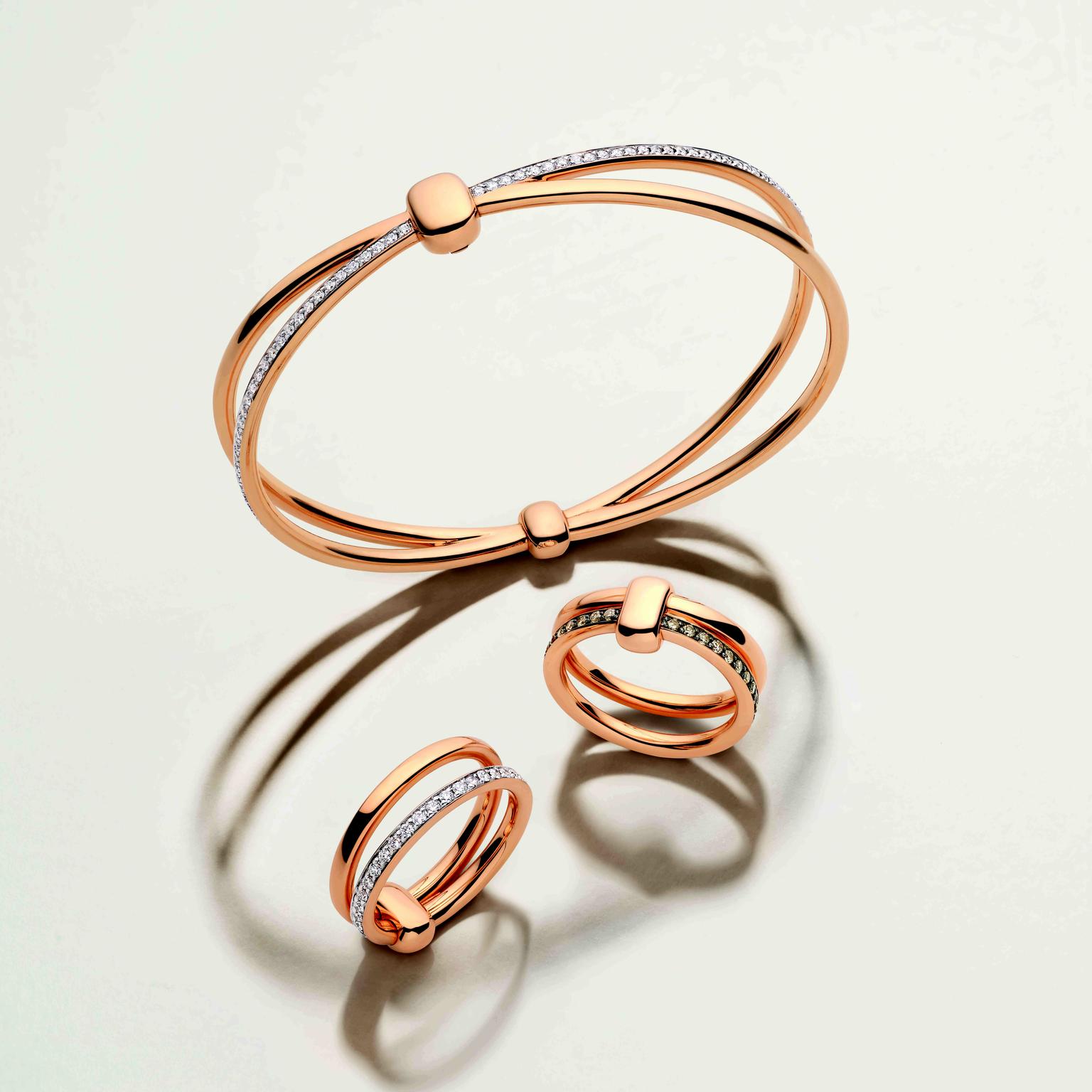 POMELLATO TOGETHER bracelet and rings by Pomellato