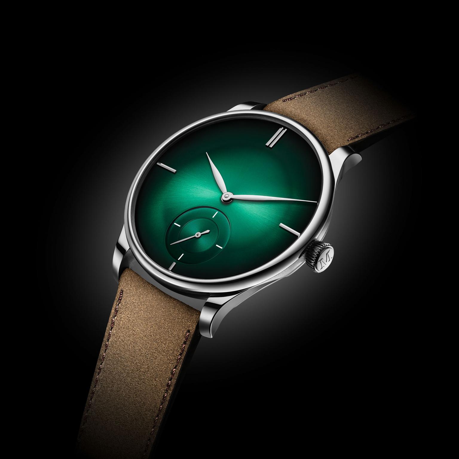 H. Moser & Cie Venturer Small Seconds XL Purity Cosmic Green watch