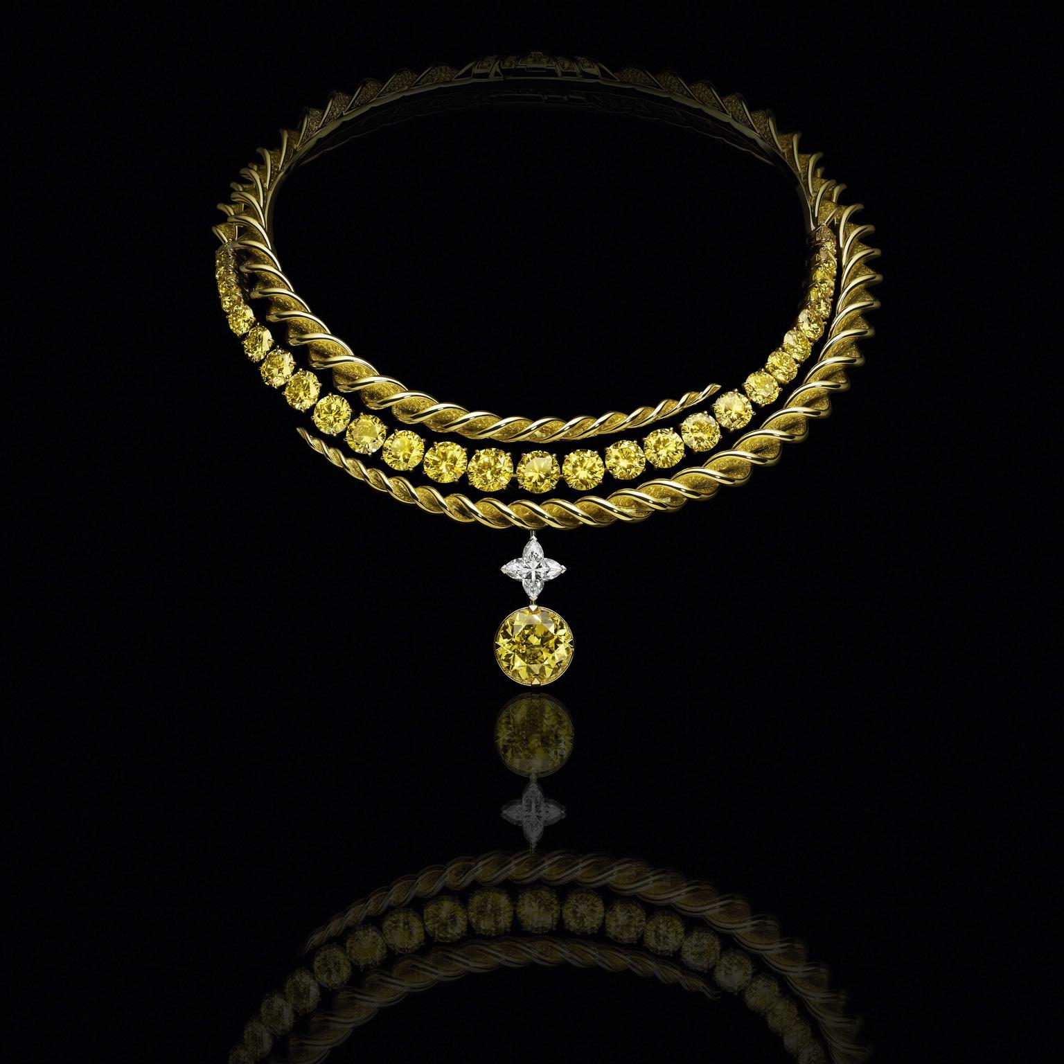 Virtuosity collection Eternal Sun necklace by Louis Vuitton