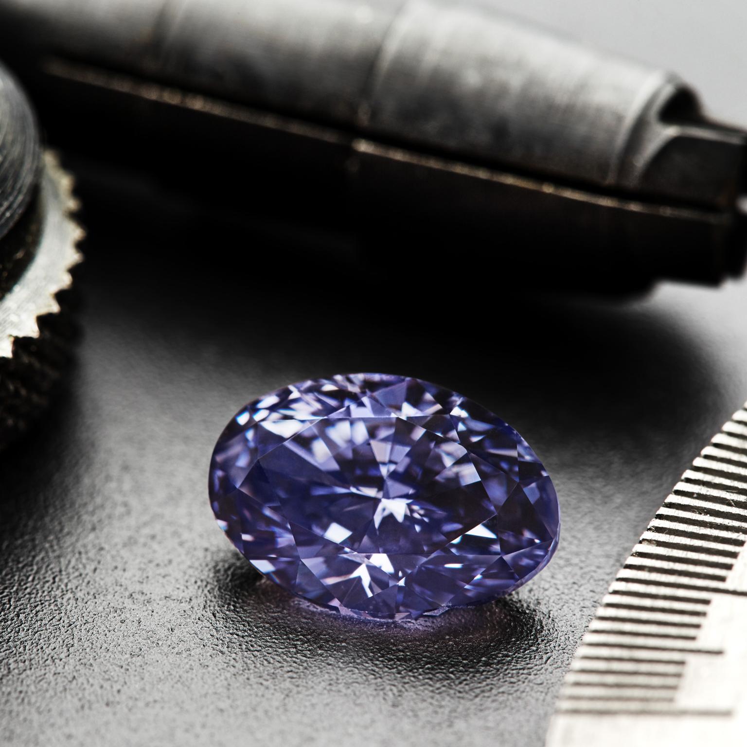 The Argyle Violet diamond