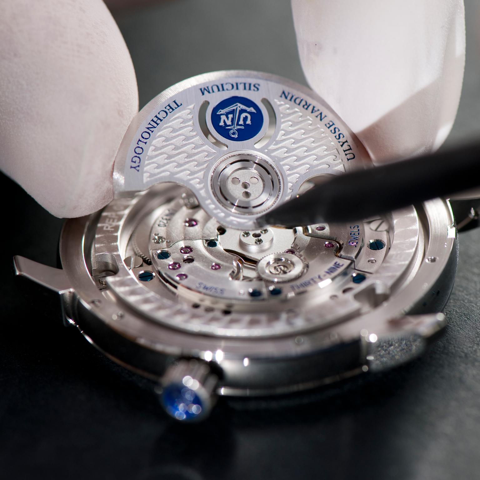 Ulysse Nardin automatic movement