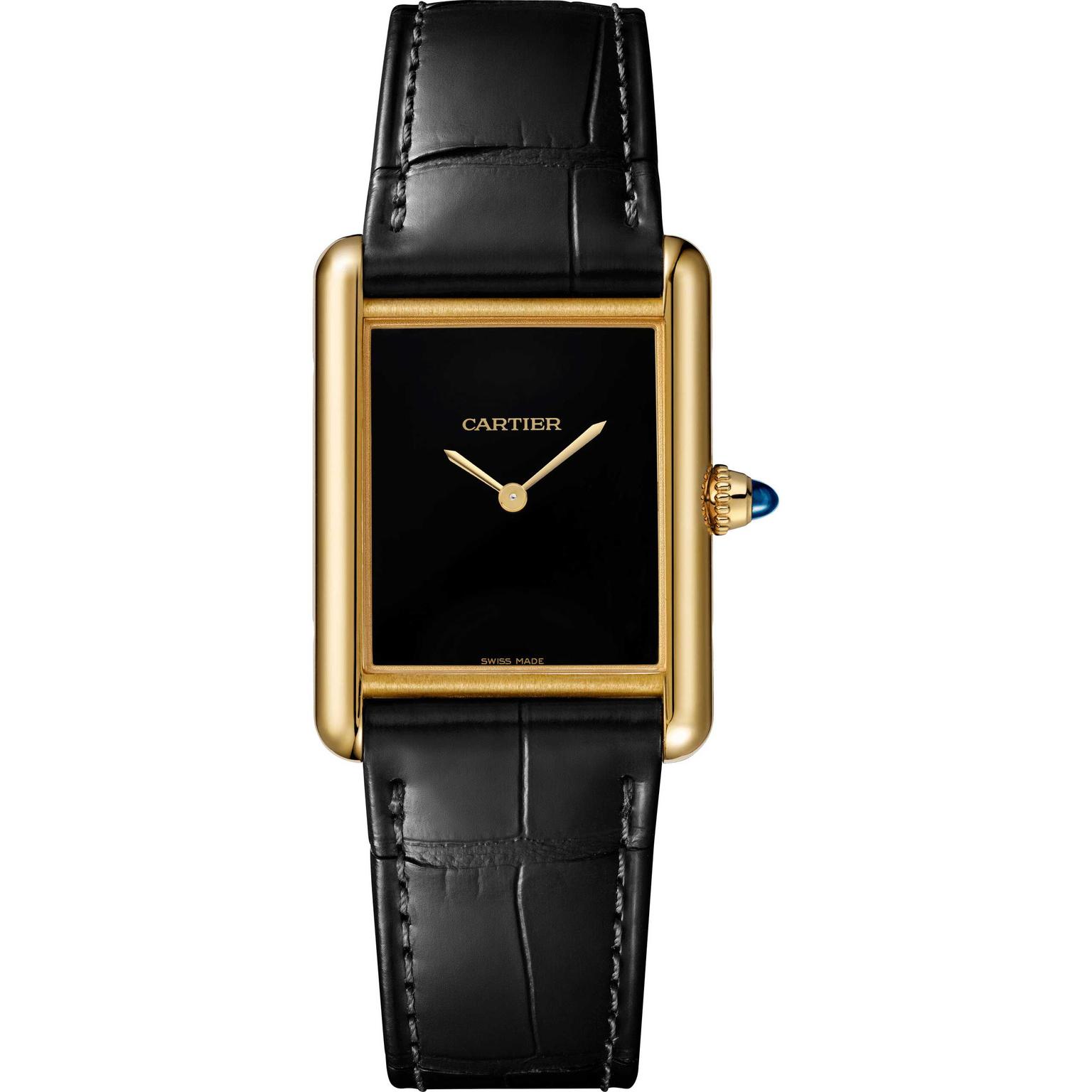 Cartier tank shop gold mens