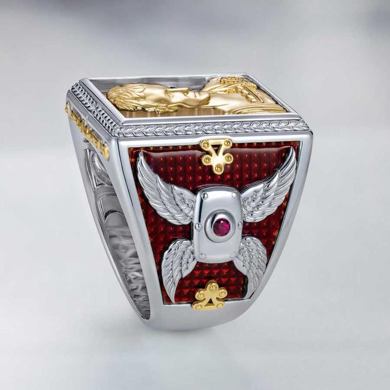 Alexandria Face of Rome ring side