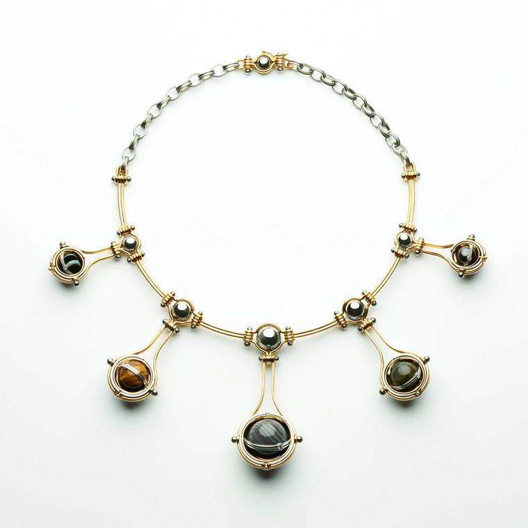 Elie Top Pluton choker necklace