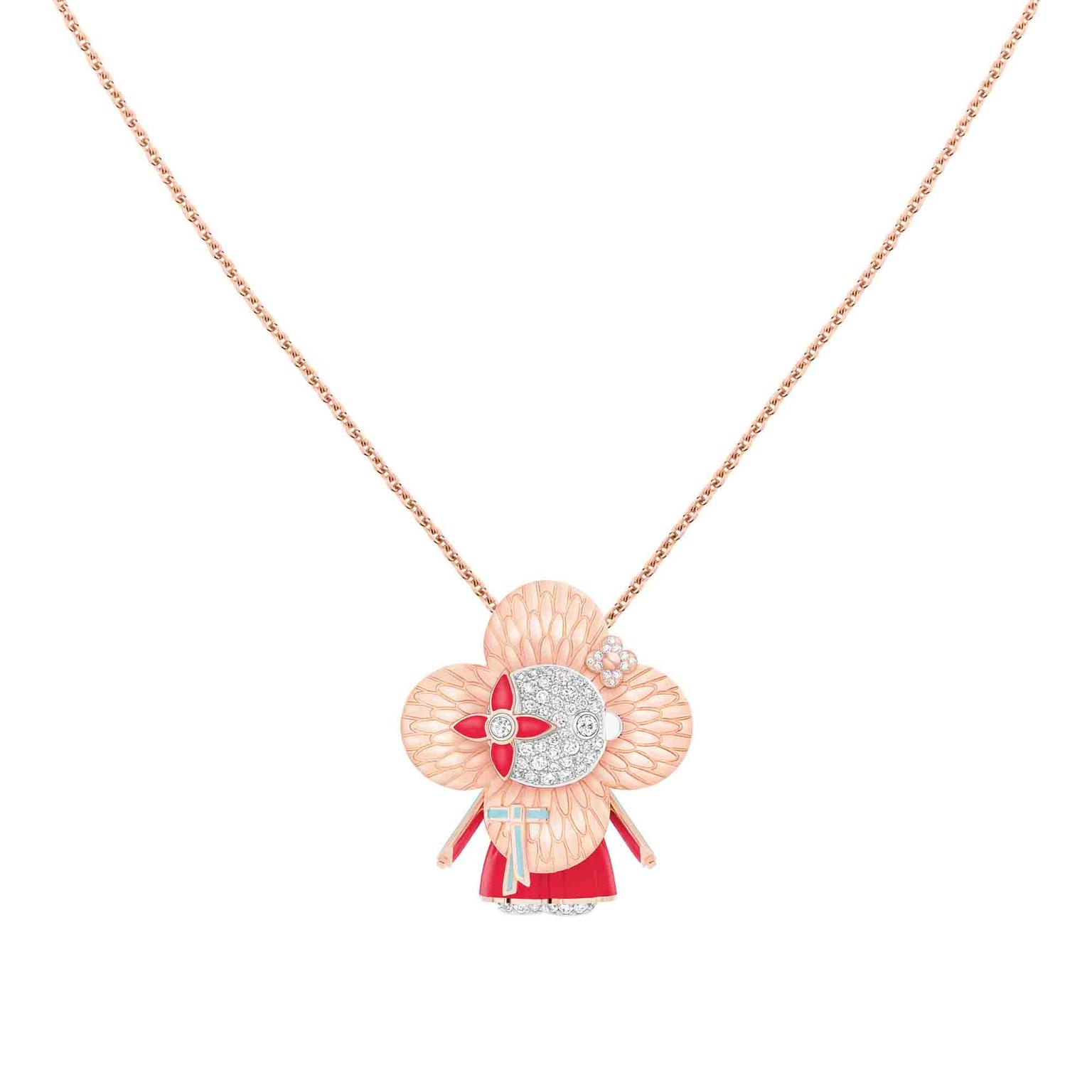 Vivienne Hanbok pendant by Louis Vuitton. jpg, Louis Vuitton