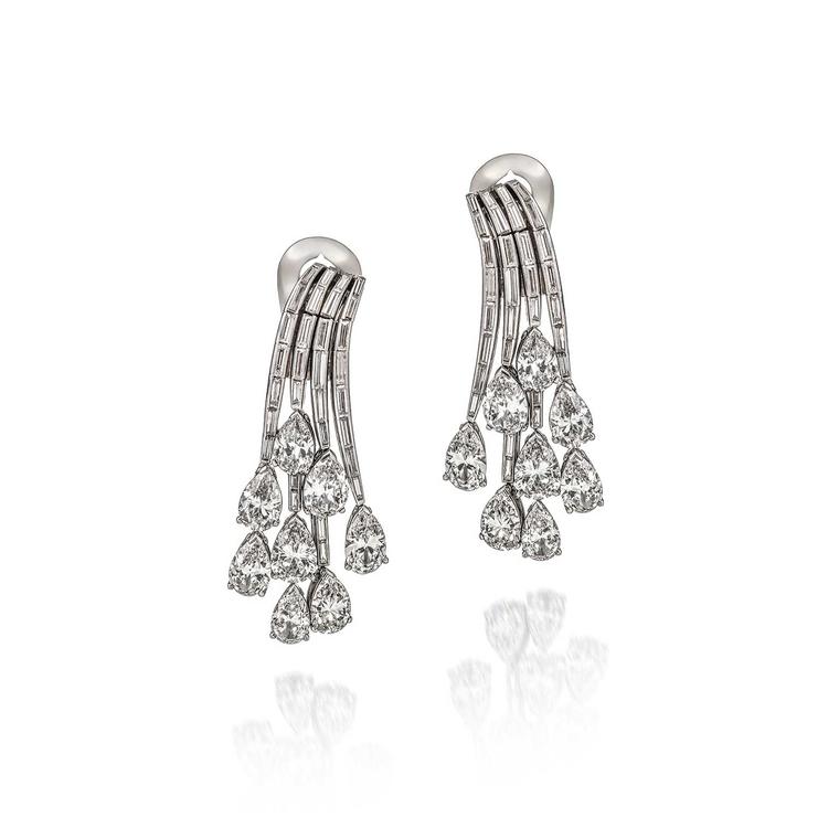 Retro Sandra Cronan Waterfall earrings