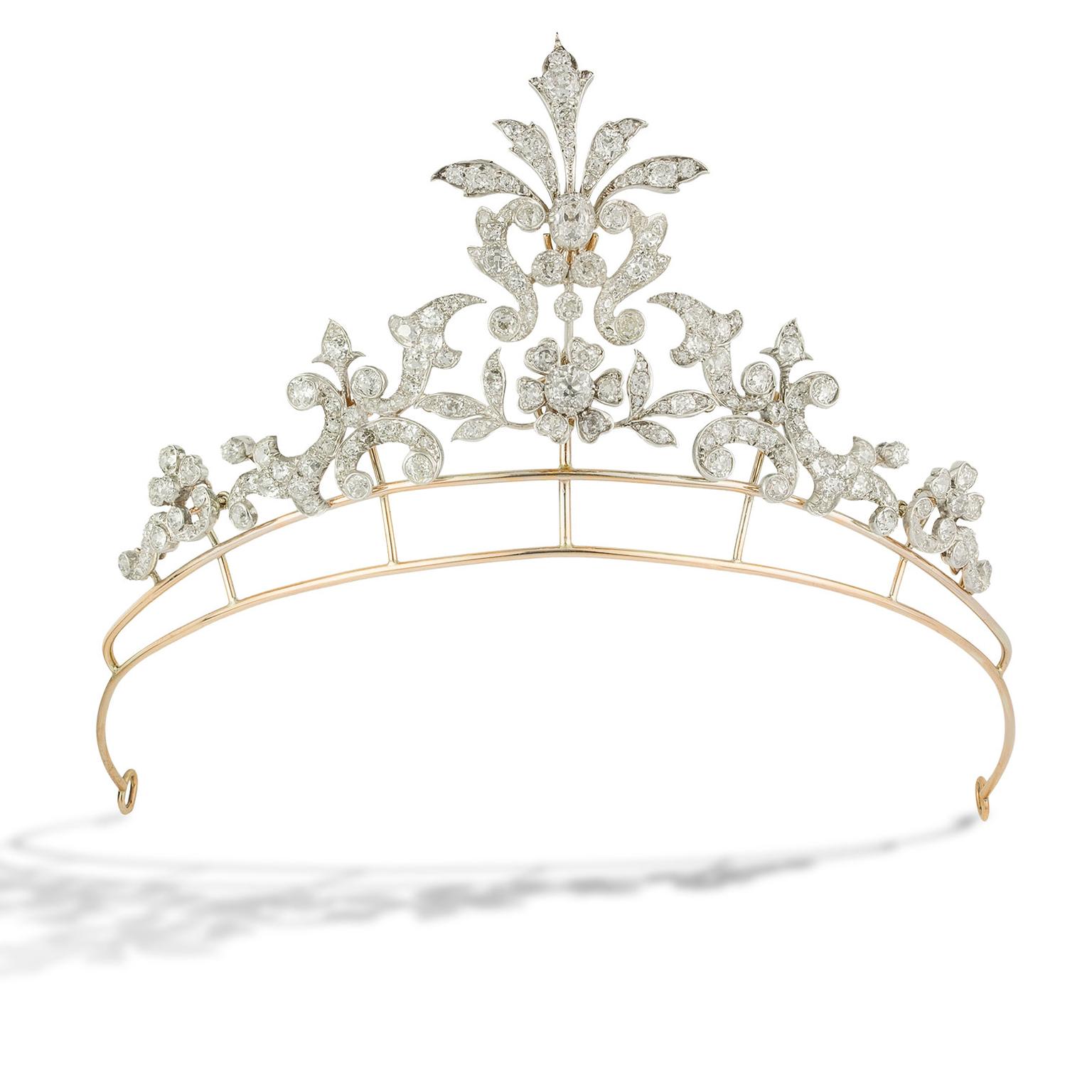 Bentley & Skinner Belle Epoque antique tiara from 1900