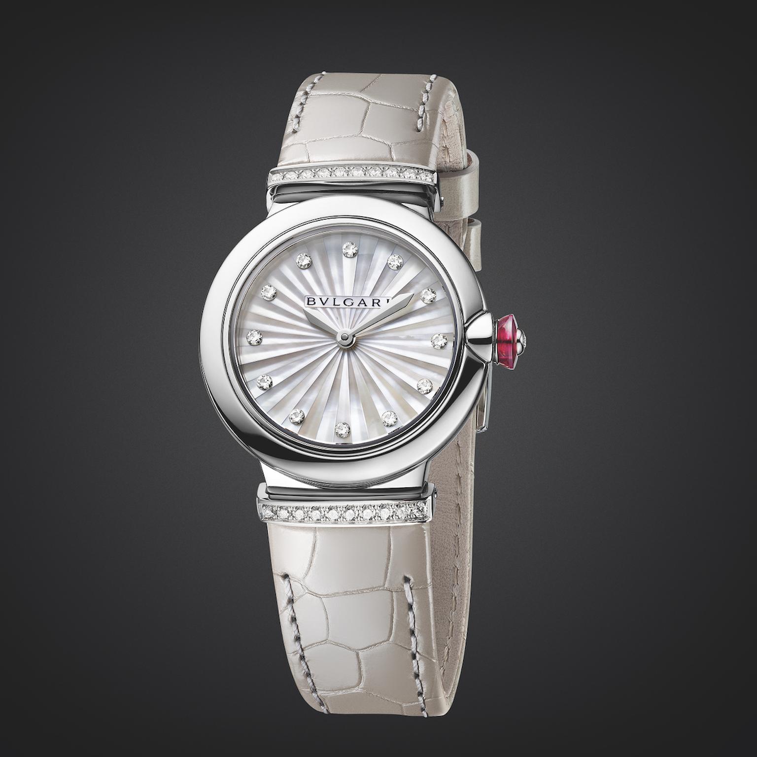 33 diamonds, the Bulgari Lucea Intarsio 