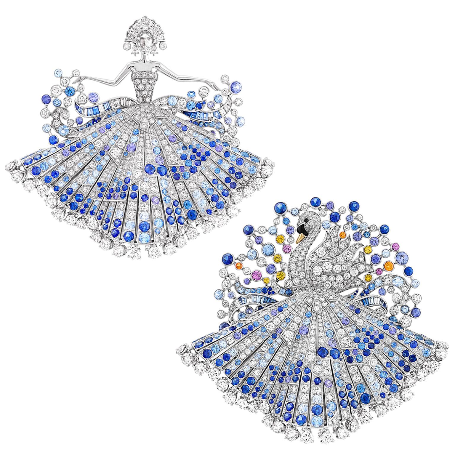 Van Cleef & Arpels Le Secret Metamorphose du Cygne brooch 