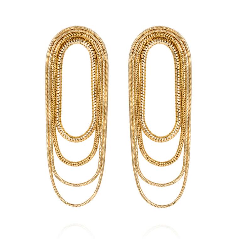 Fernando Jorge Parallel Multi-Chain earrings