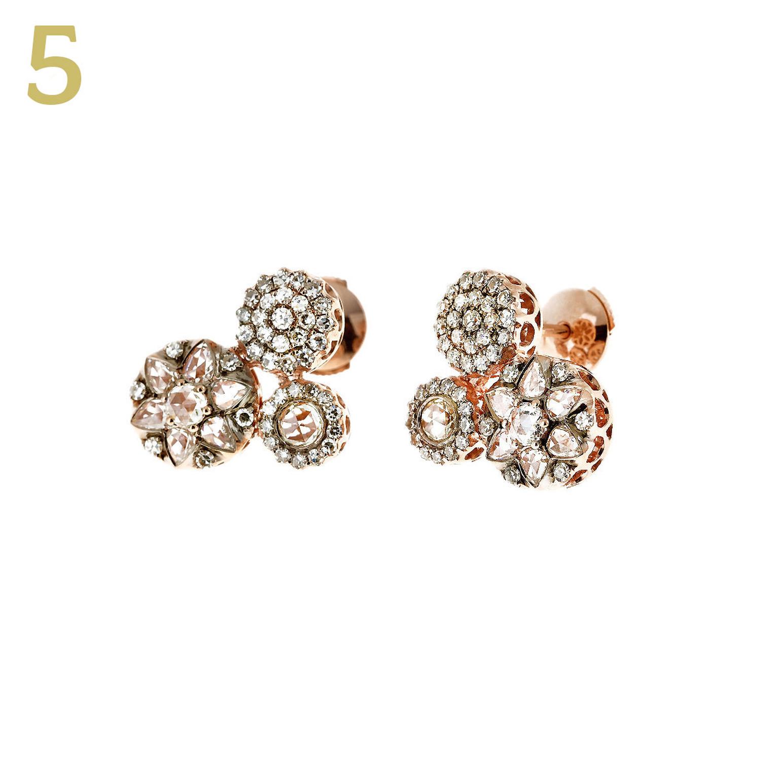 Selim Mouzannar diamond earrings