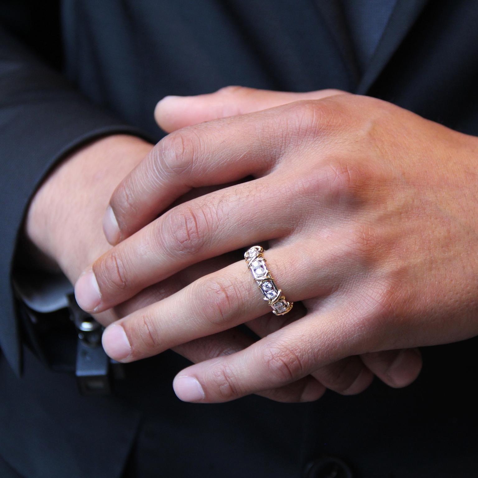 Time to shine: the best diamond engagement rings for gay men